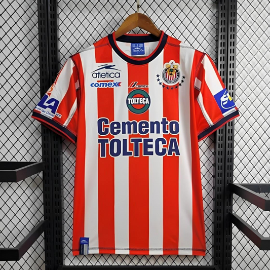Retro 02/03 Chivas Guadalajara Home Jersey