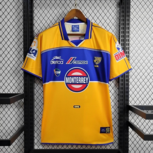 Retro 01/02 Tigres UANL Home Jersey