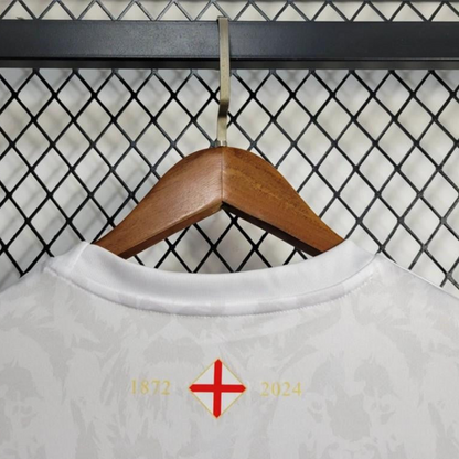 2024 England Comma White Footbal Jersey