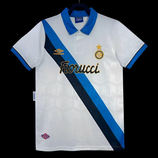 Retro 94/95 Inter Milan Away White Jersey