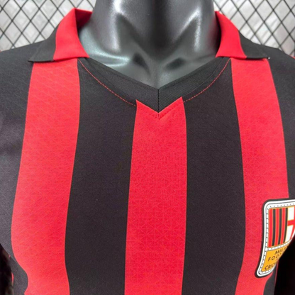 Player Version 24/25 AC Milan Home 125Th Anniversary Long Sleeve Jersey