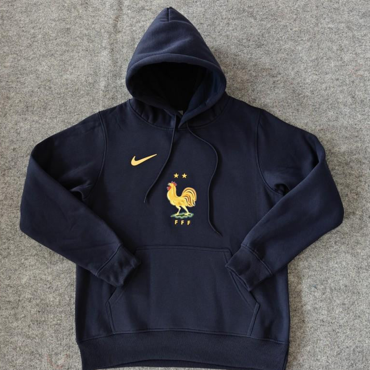 2024 France Navy/Red/Black/Beige/Grey Hoodie WIth Black Badge