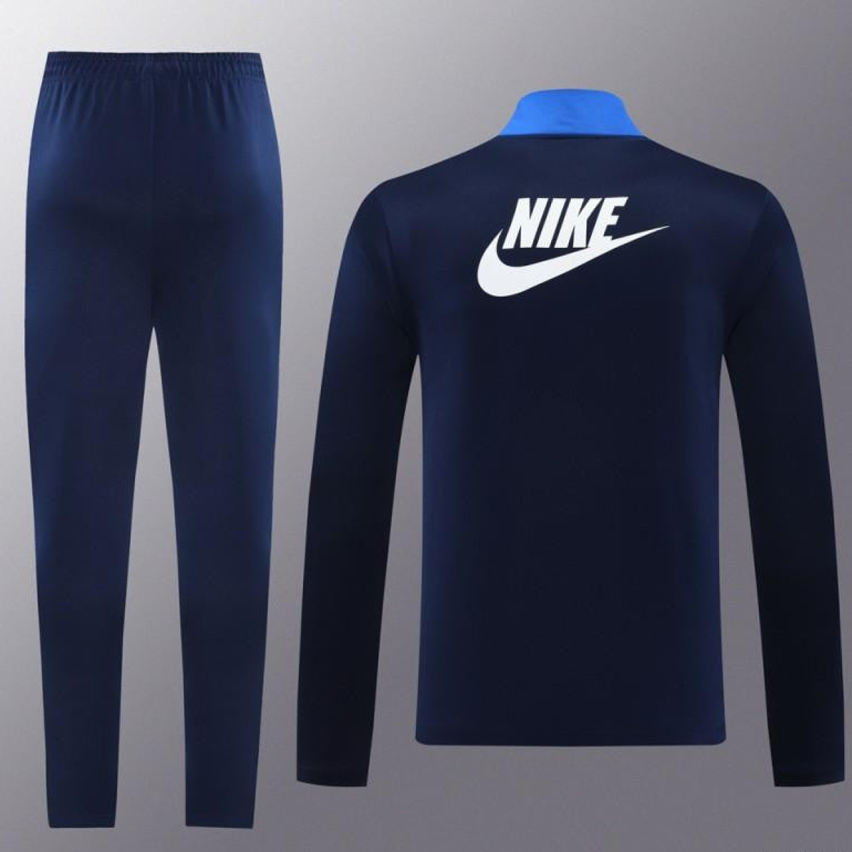 2024 NIKE Navy/Blue Full Zipper Jacket +Long Pants