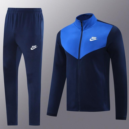 2024 NIKE Navy/Blue Full Zipper Jacket +Long Pants