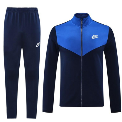 2024 NIKE Navy/Blue Full Zipper Jacket +Long Pants