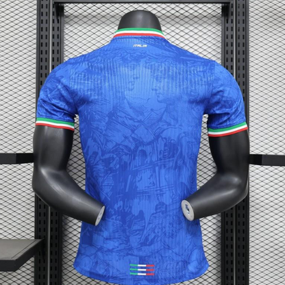 Player Version 2024 Italy Michelangelo Blue Special Training Jersey