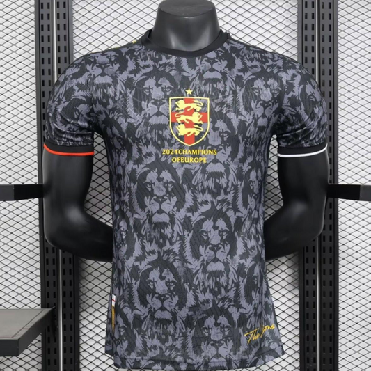 Player Version 2024 England Comma Football Champions Of Europe Jersey