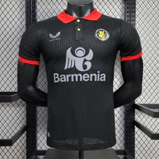Player Version 24/25 Bayer Leverkusen 120th Anniversary Black Special Jersey