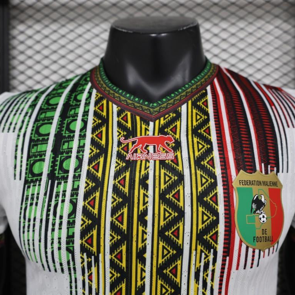 Player Version 2024 Mali Home White Jersey