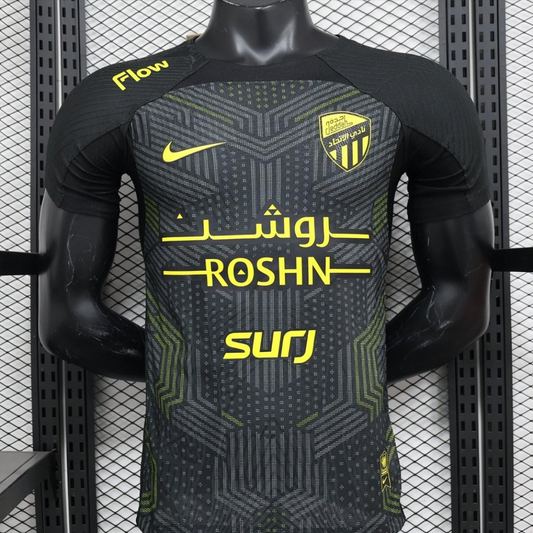 Player Version 24/25 Al-Ittihad Third Black Jersey