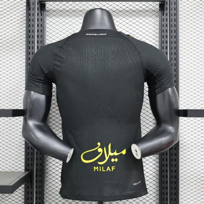 Player Version 24/25 Al-Ittihad Third Black Jersey