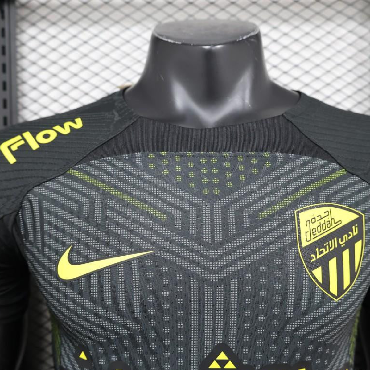 Player Version 24/25 Al-Ittihad Third Black Jersey