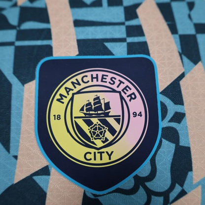 Player Version 24/25 Manchester City Plaid Special Jersey