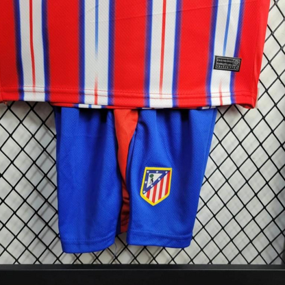 24/25 Kids Atletico Madrid Home 16-28 Jersey