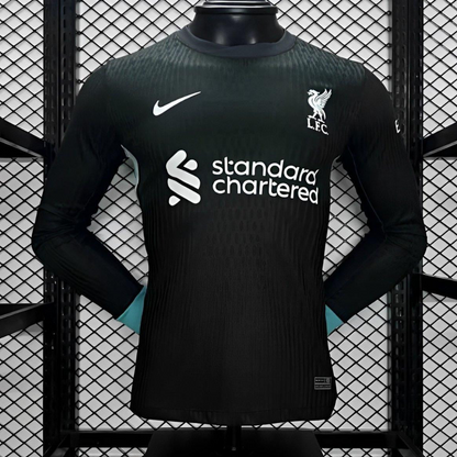 Player Version 24/25 Liverpool Away Long Sleeve Jersey