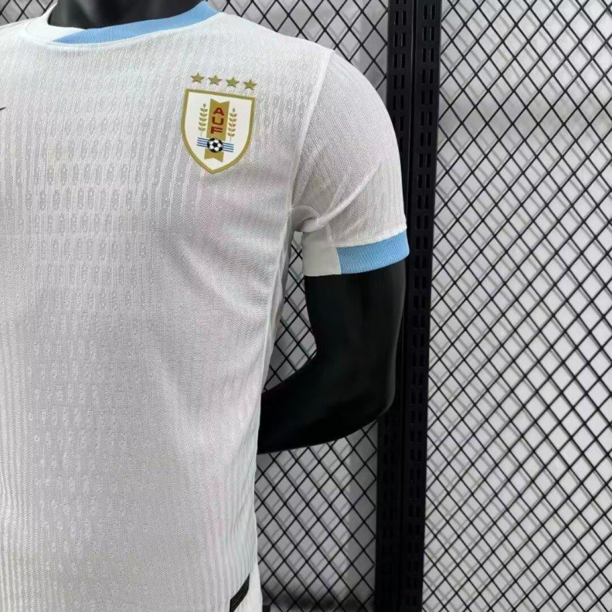 Player Version 2024 Uruguay Away White Jersey