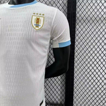 Player Version 2024 Uruguay Away White Jersey