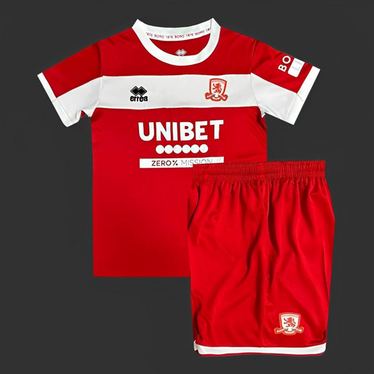 24/25 Kids Middlesbrough Home Jersey