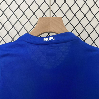 Retro 24/25 Kids Manchester United Third Blue Jersey