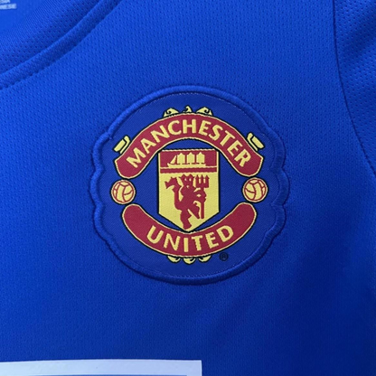 Retro 24/25 Kids Manchester United Third Blue Jersey