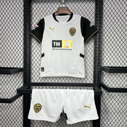 24/25 Kids Valencia CF Home Jersey