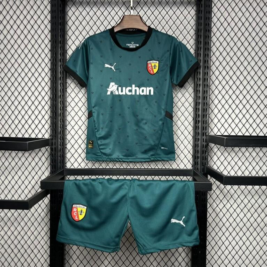 24/25 Kids RC Lens Away Green Jersey