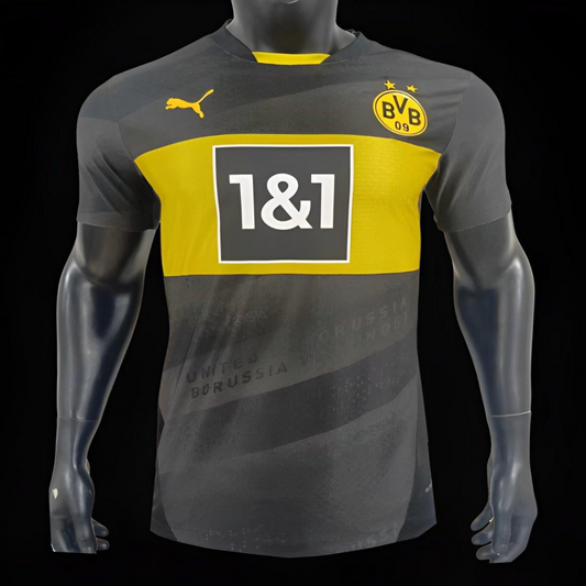 Player Version 24/25 Borussia Dortmund Away Black Jersey