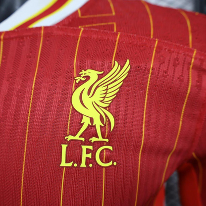 Player Version 24/25 Liverpool Home Long Sleeve Jersey