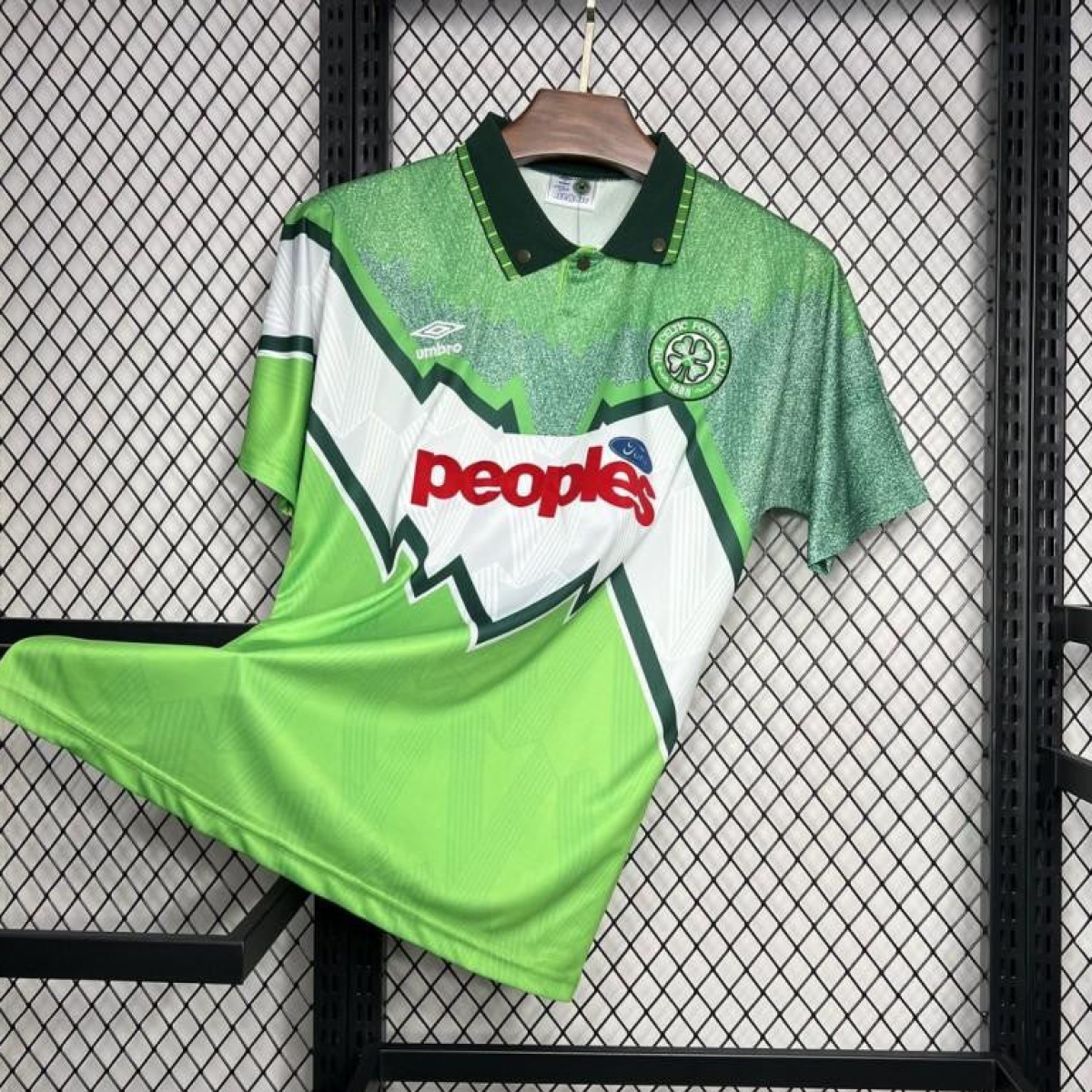 Retro 91/92 Celtic Away Green Jersey
