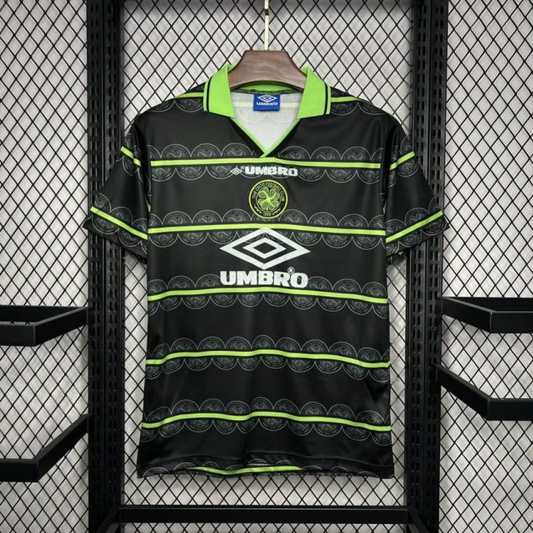 Retro 98/99 Celtic Away Black Jersey