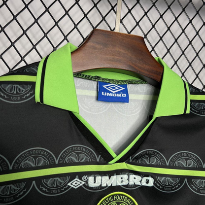 Retro 98/99 Celtic Away Black Jersey