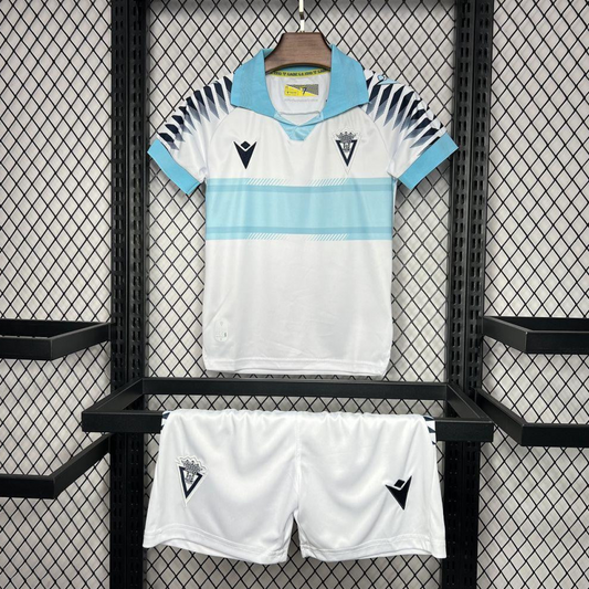 24/25 Kids Cadiz Away White Jersey