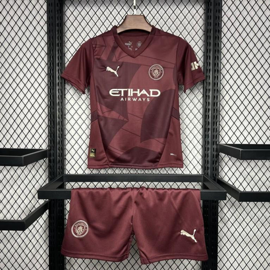 24/25 Kids Manchester City Third Jersey