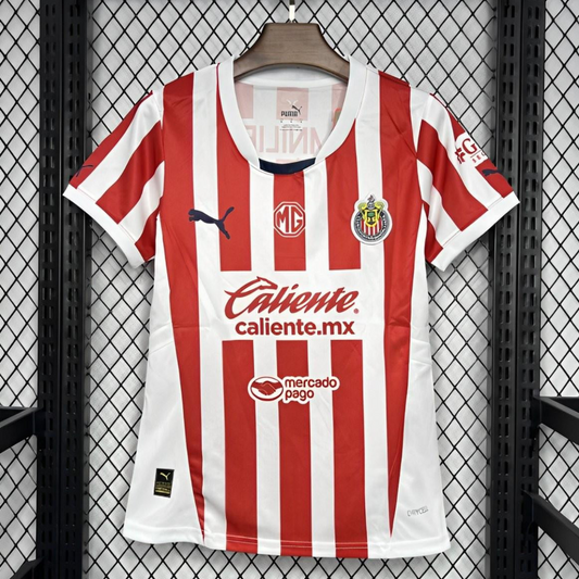 24/25 Women Chivas Guadalajara Home Jersey