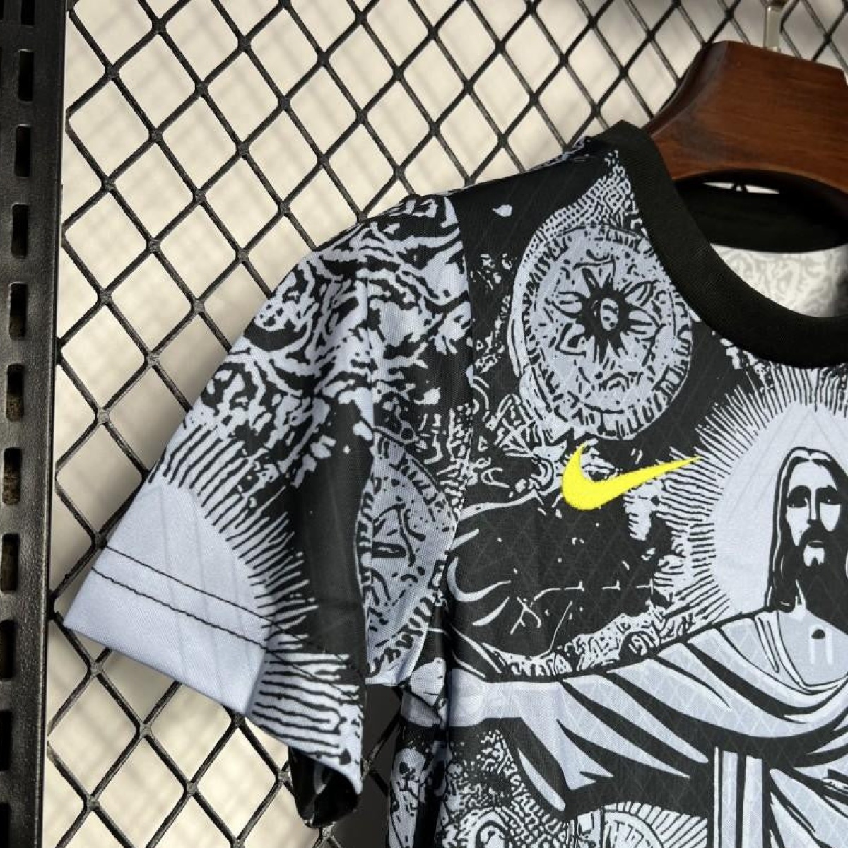 2024 Kids Brazil Christ The Redeemer Grey Special Jersey