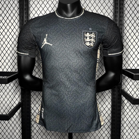Player Version 2024 England Euro Jordan Black Jersey