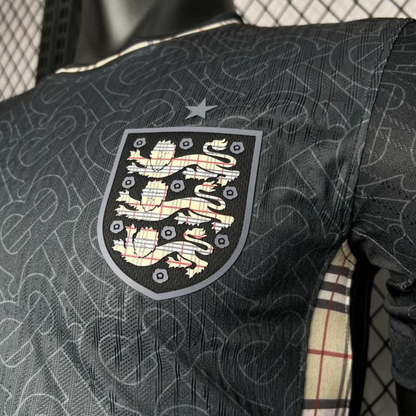 Player Version 2024 England Euro Jordan Black Jersey