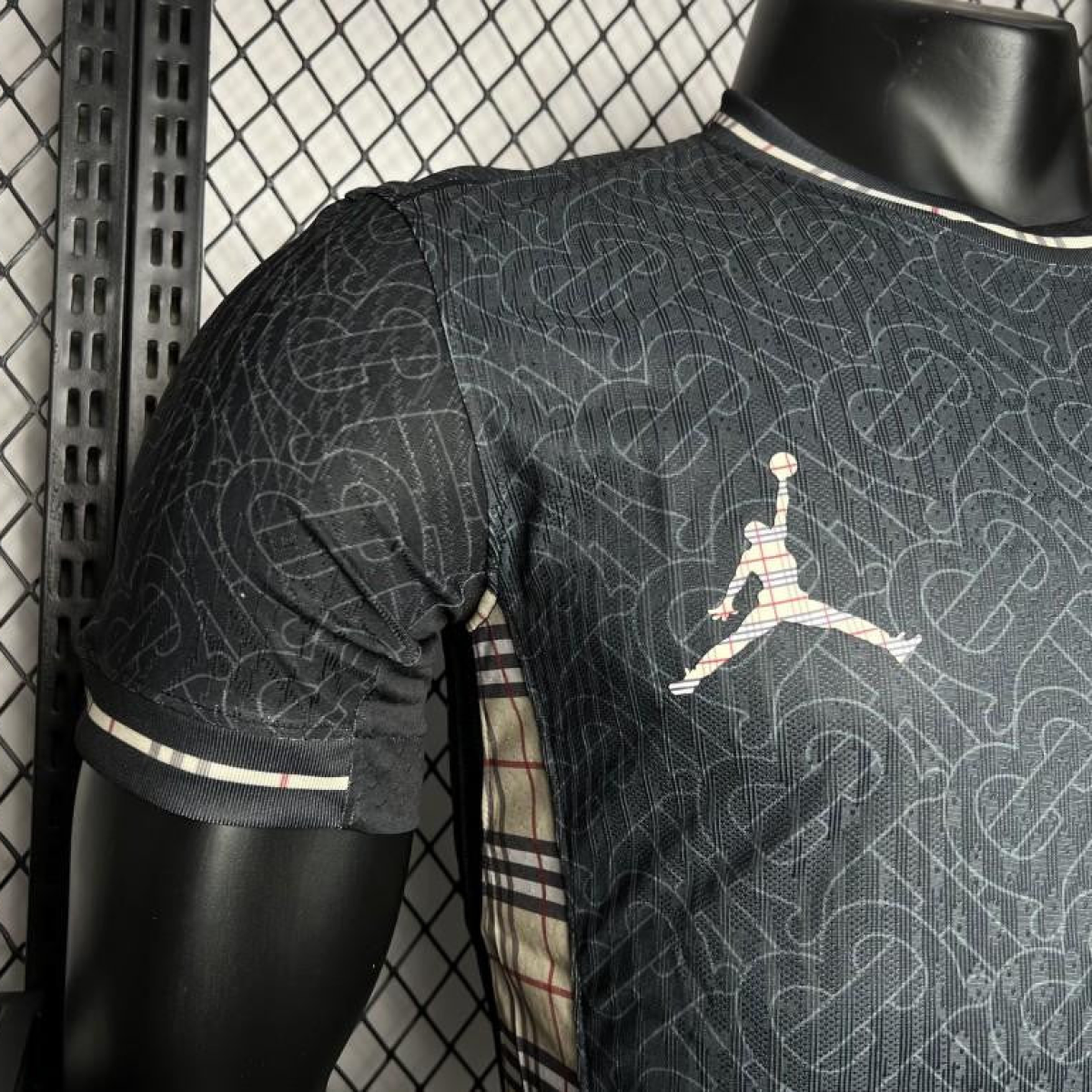 Player Version 2024 England Euro Jordan Black Jersey