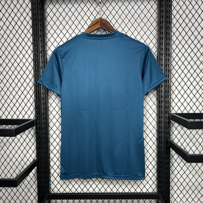 2024 Nike Ocean Blue Cotton T-shirt  #1032