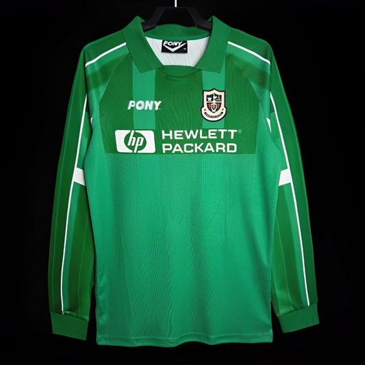 Retro 97/99 Tottenham Hotspur Green Goalkeeper Jersey