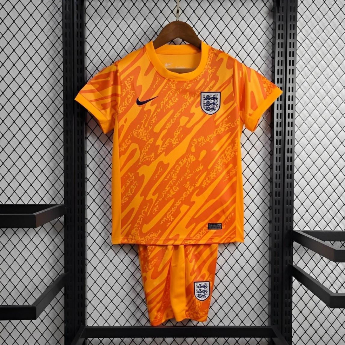 2024 KIDS England Goalkeeper Yellow Jersey