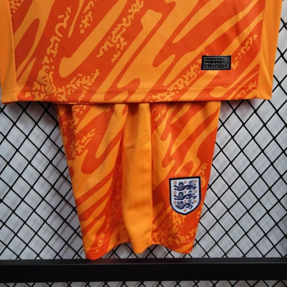 2024 KIDS England Goalkeeper Yellow Jersey