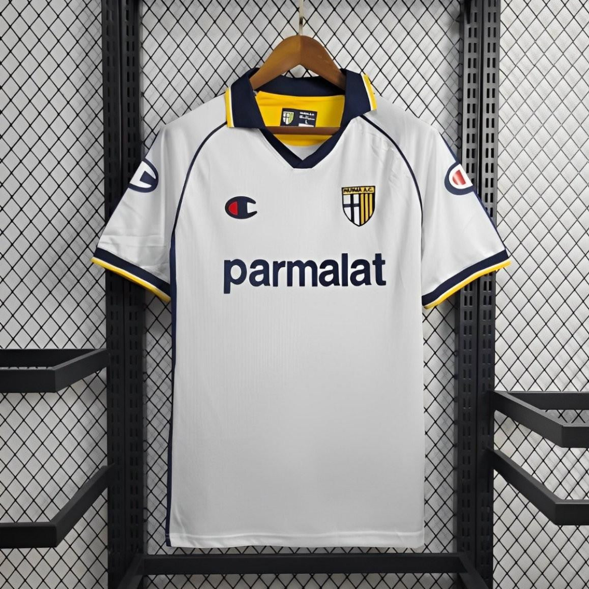 Retro 03/04 Parma Calcio Away White Jersey