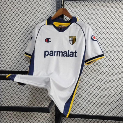 Retro 03/04 Parma Calcio Away White Jersey