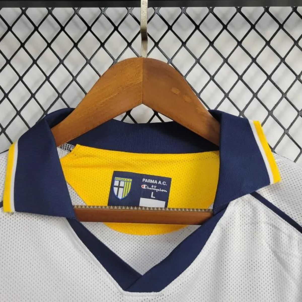 Retro 03/04 Parma Calcio Away White Jersey