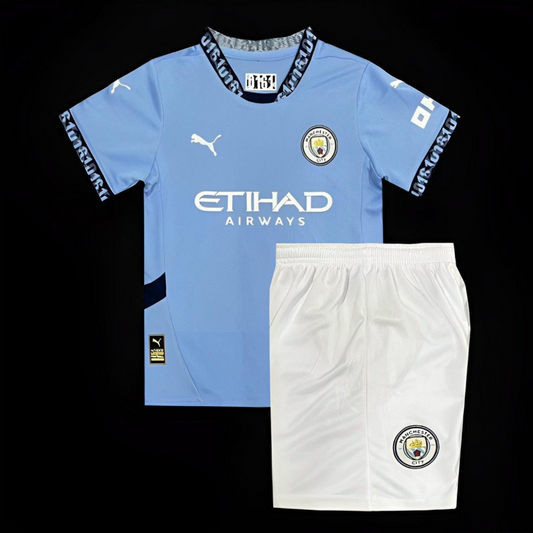 24/25 Kids  Manchester City Home Jersey