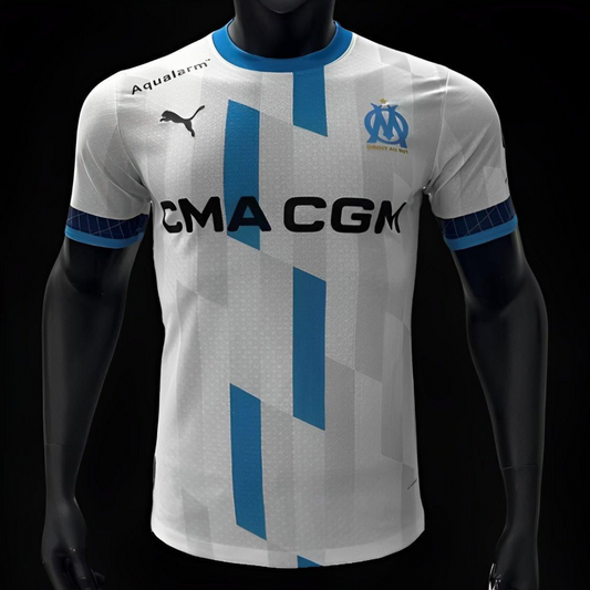 Player Version 24/25 Olympique Marseille X Team BDS Puma Esports White Jersey