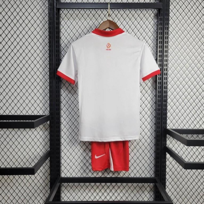 2024 Kids Poland Home Jersey