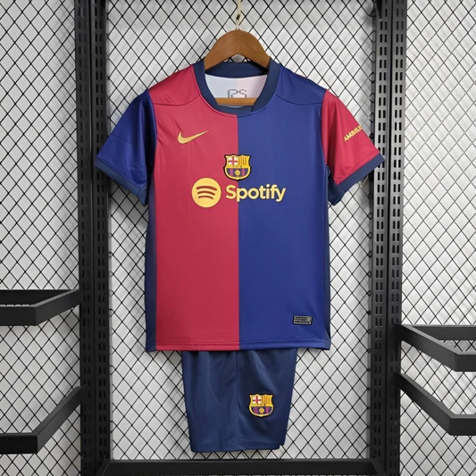 24/25 Kids Barcelona Home Jersey