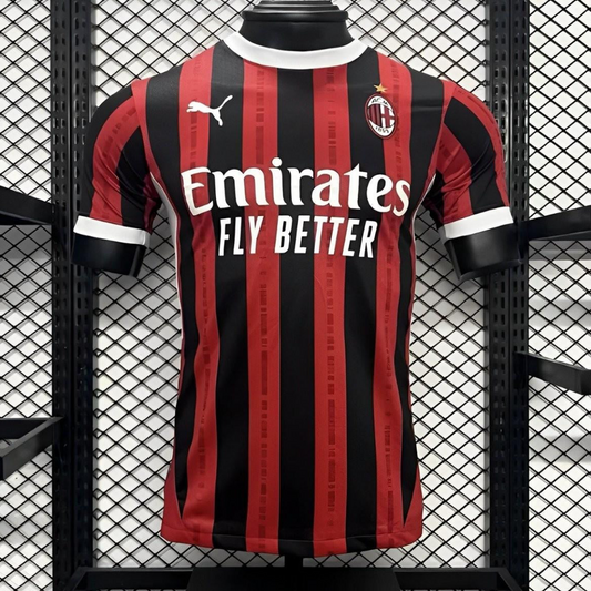 Player Version 24/25 AC Milan Home Jersey